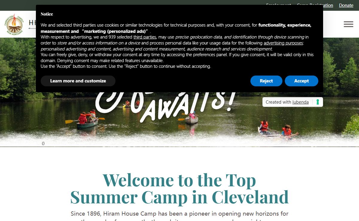 Hiram House Camp – Top Summer Camp in Cleveland