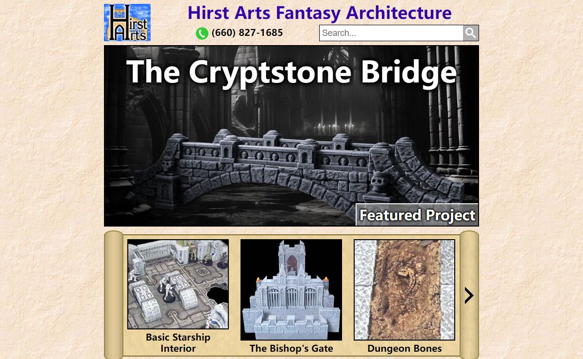 Hirst Arts: Make Your Own Castles Easily
