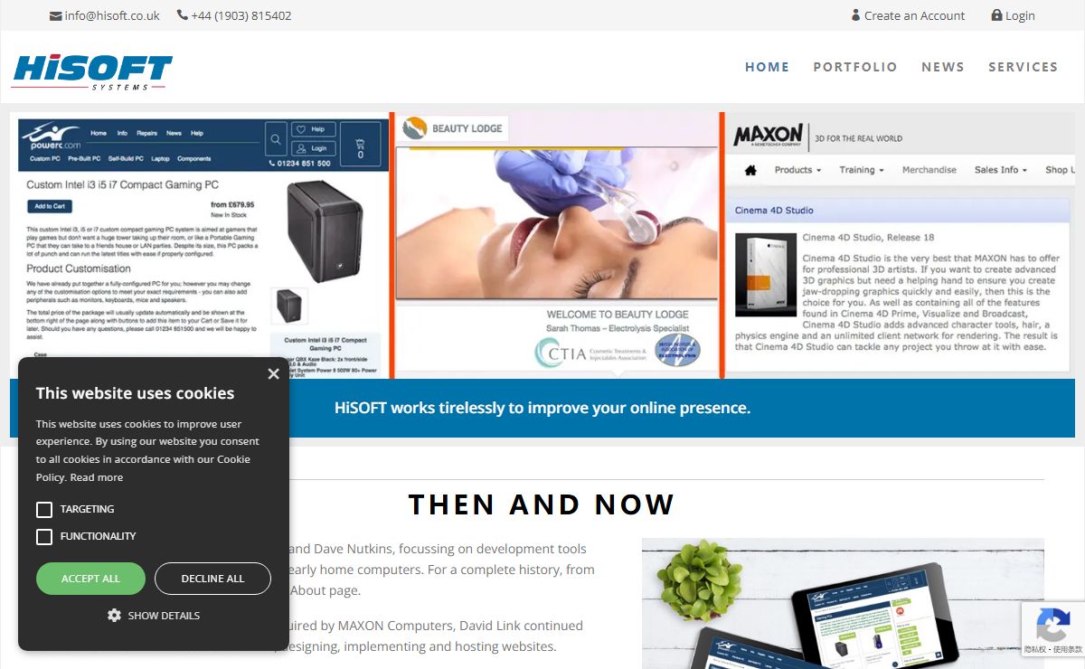 HiSOFT | Home Page | Web Design | Programming