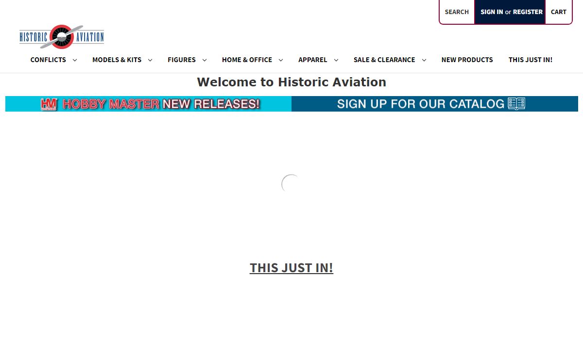 Historic Aviation - The Enthusiast's Choice for Aviation Models & Kits, Collectibles and Much More