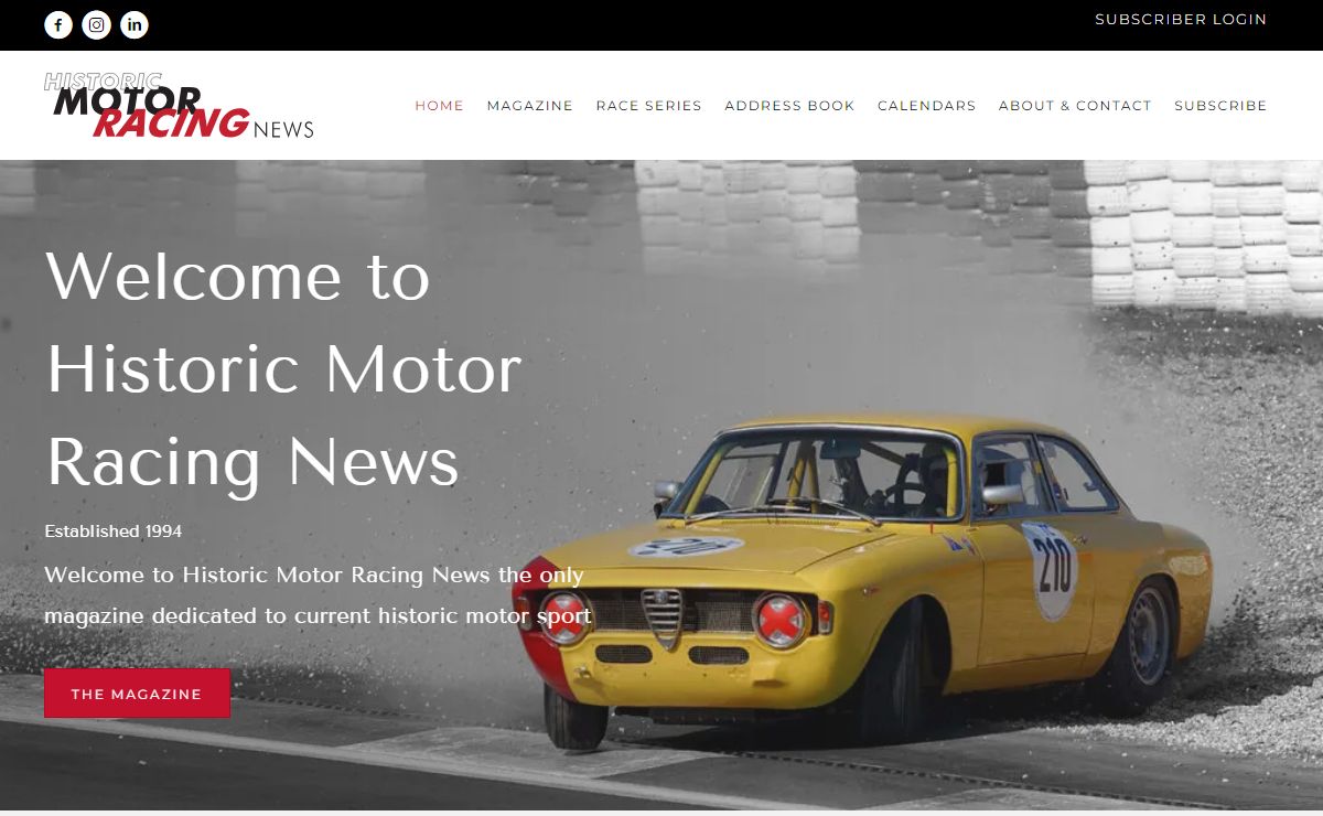 Home - Historic Motor Racing News