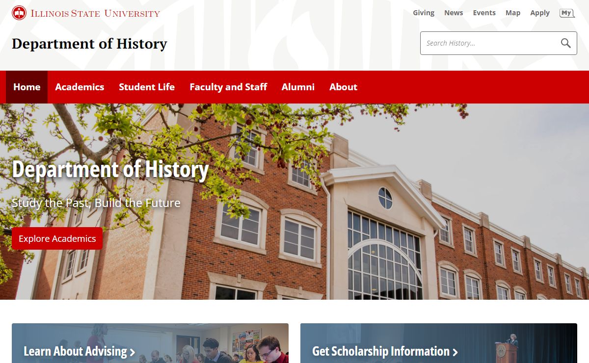 Department of History | Illinois State