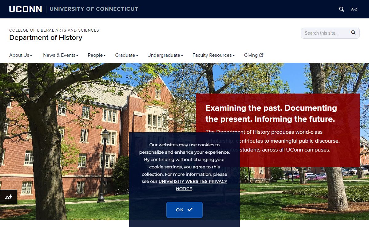 Home | Department of History