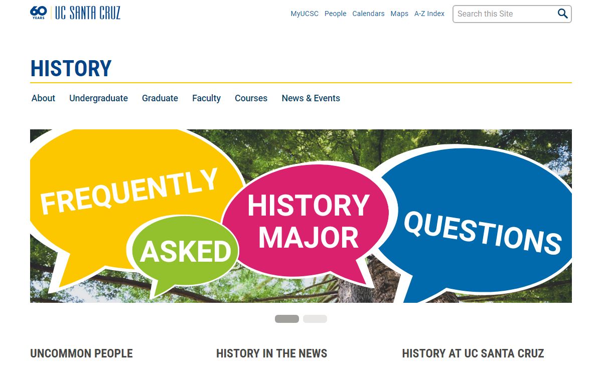 History Home Page