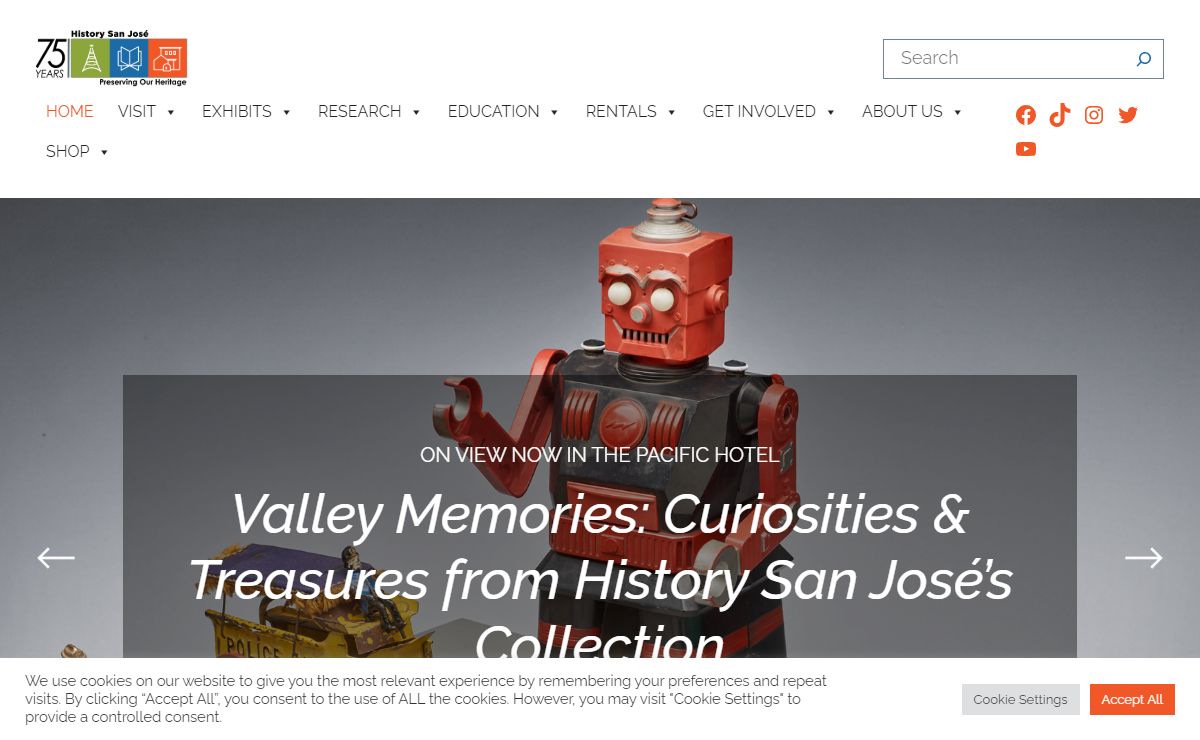 Home - History San Jose
