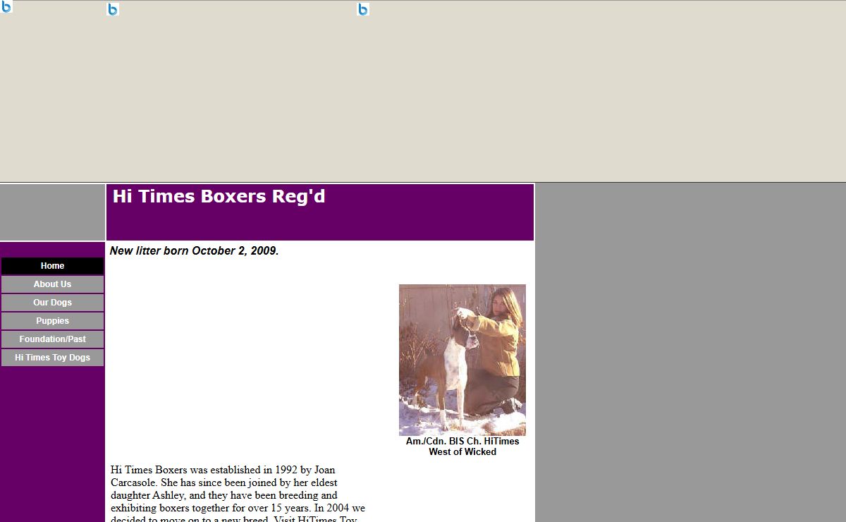 Hi Times Boxers Reg'd
