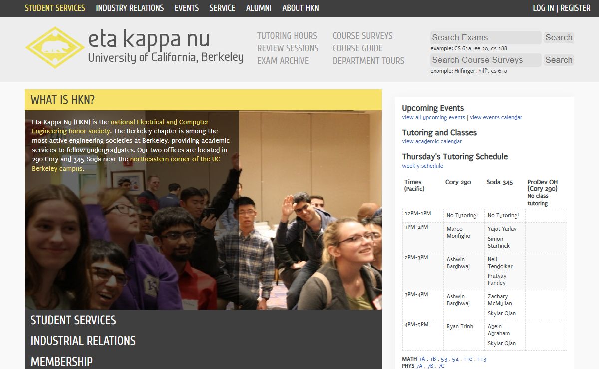 Eta Kappa Nu (HKN), Mu Chapter