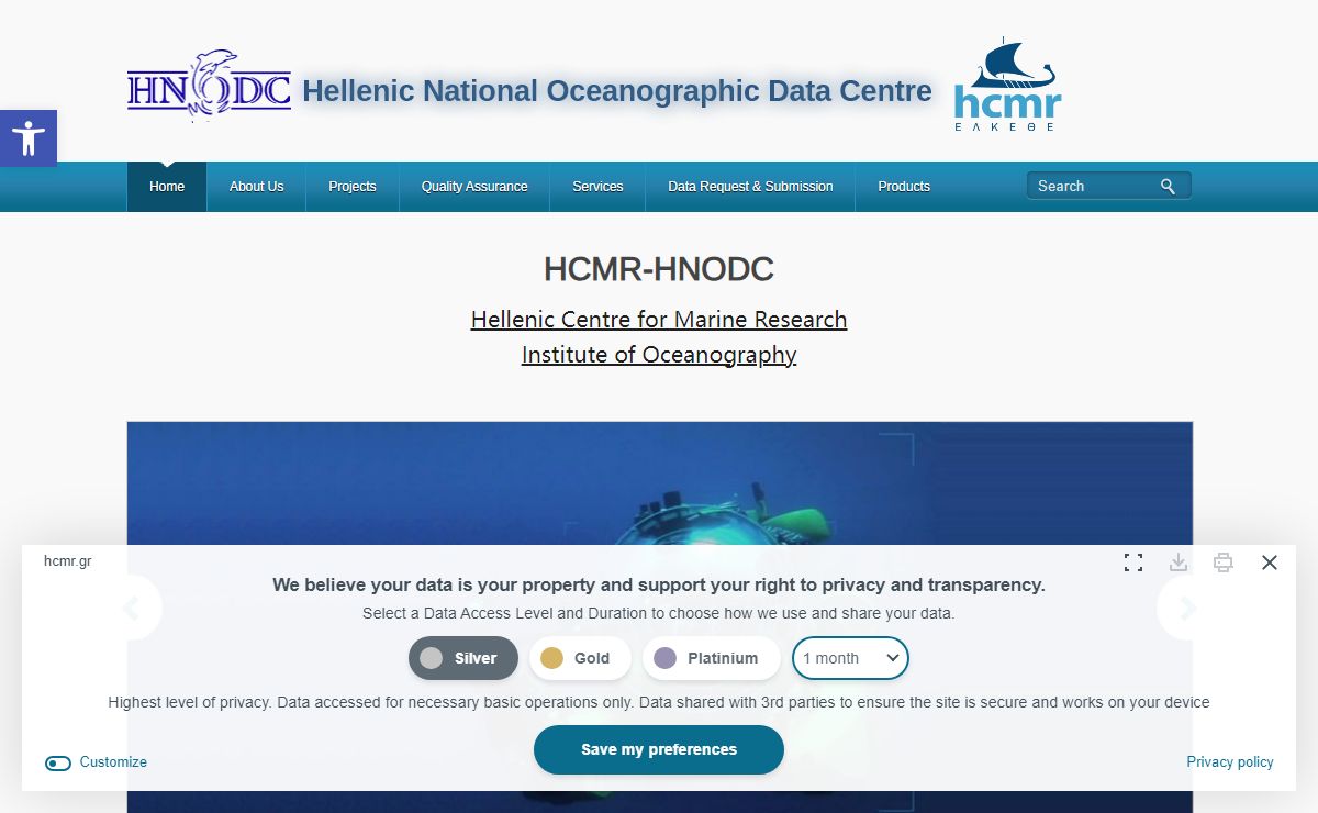 HNODC – Hellenic National Oceanographic Data Centre