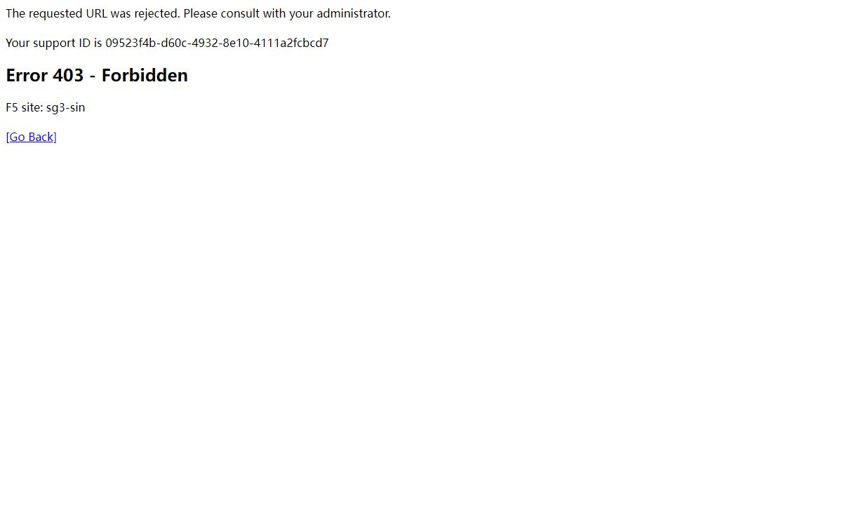 Error Page