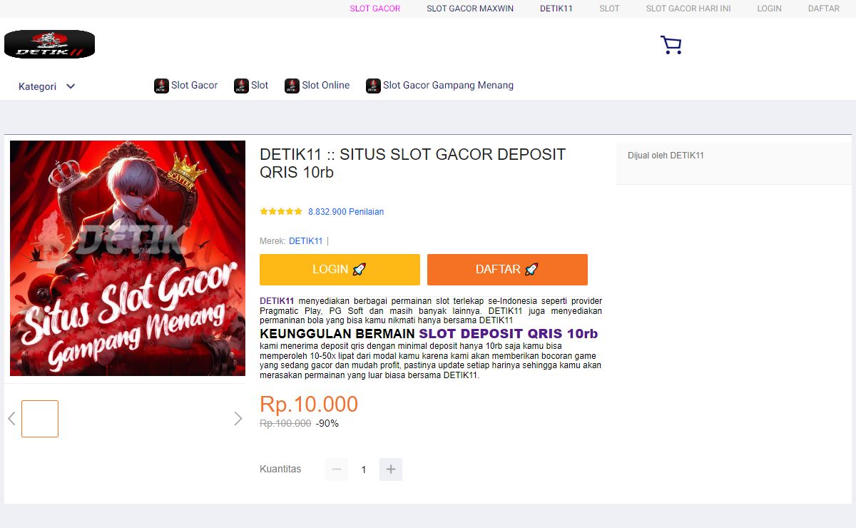 DETIK11 :: SITUS SLOT GACOR DEPOSIT QRIS 10rb