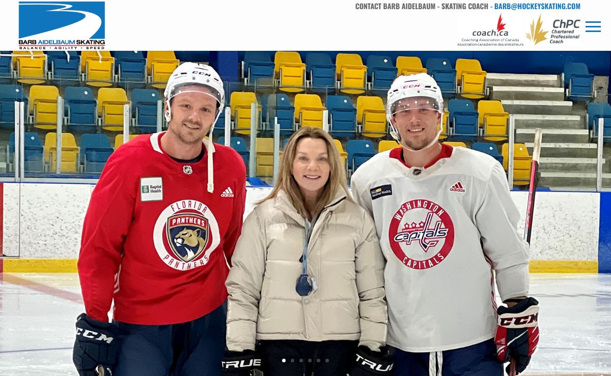 Barb Aidelbaum Skating - Technical Hockey Skating Program