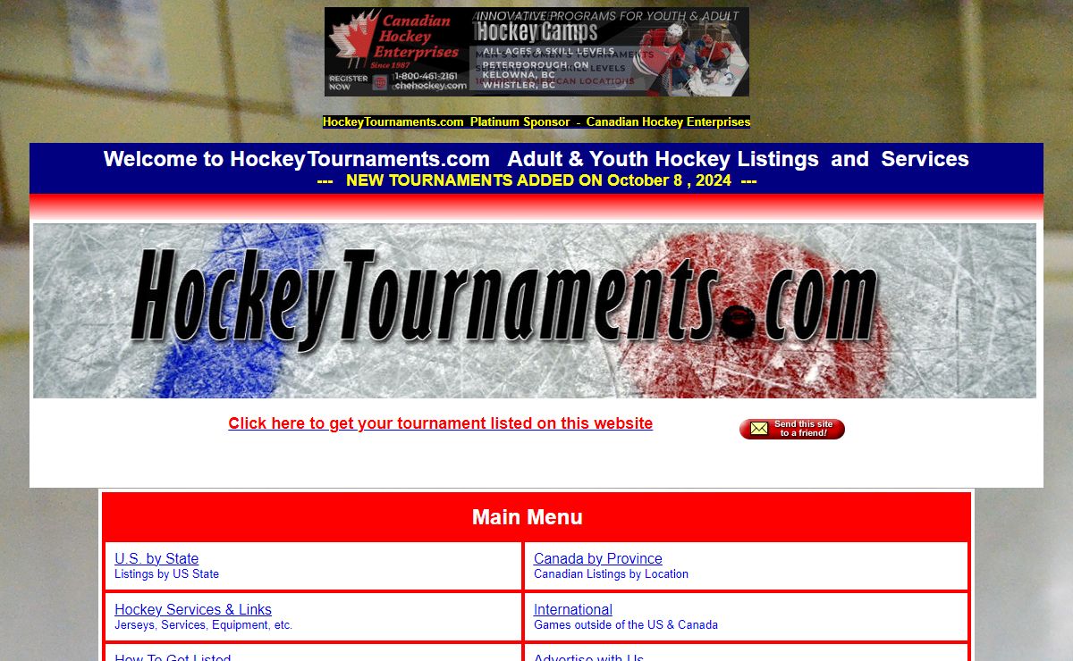 Hockey Tournaments.com
