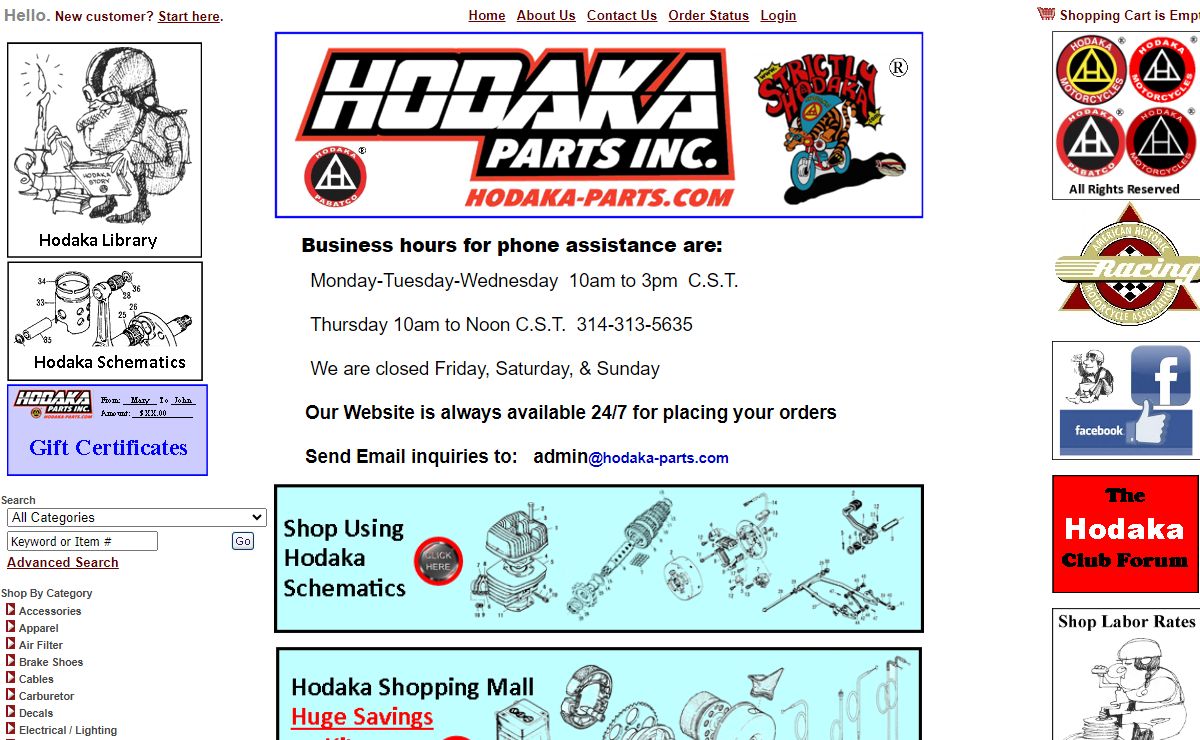 Hodaka-Parts.com