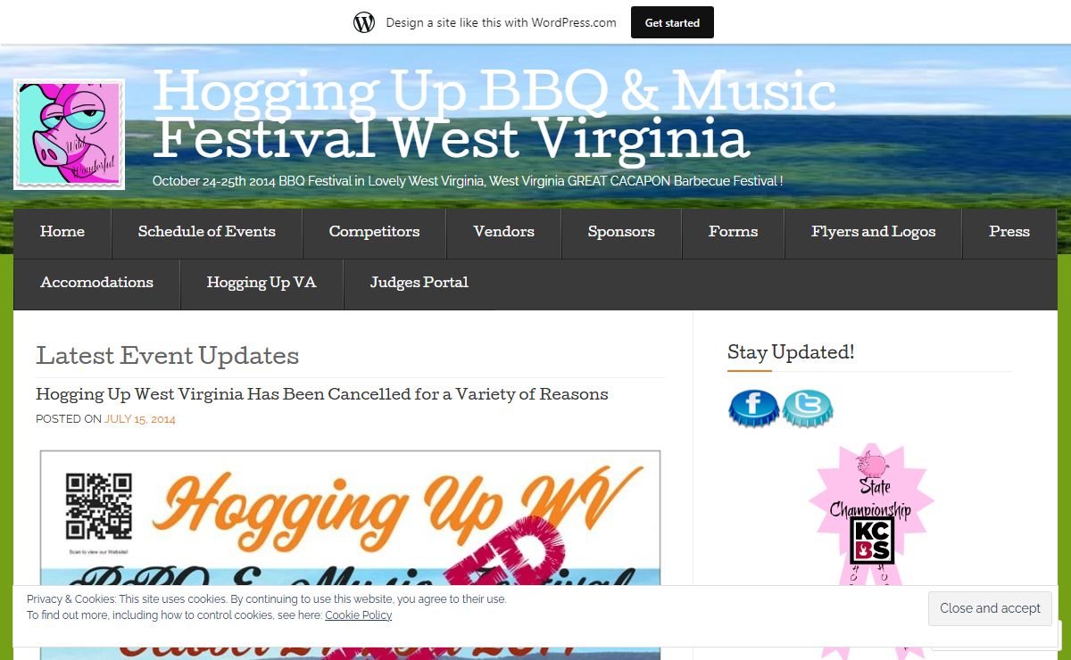 Hogging Up BBQ & Music Festival West Virginia
