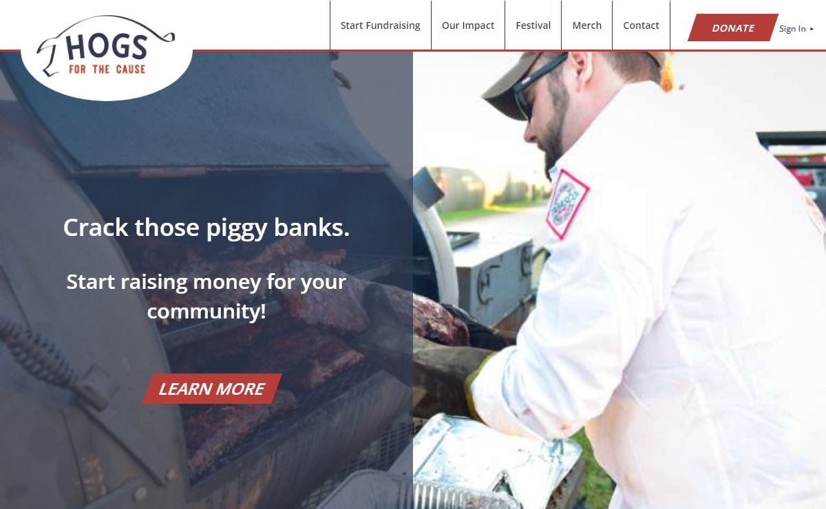 Hogs for the Cause | The #1 Fundraiser for Pediatric Cancer Outreach.