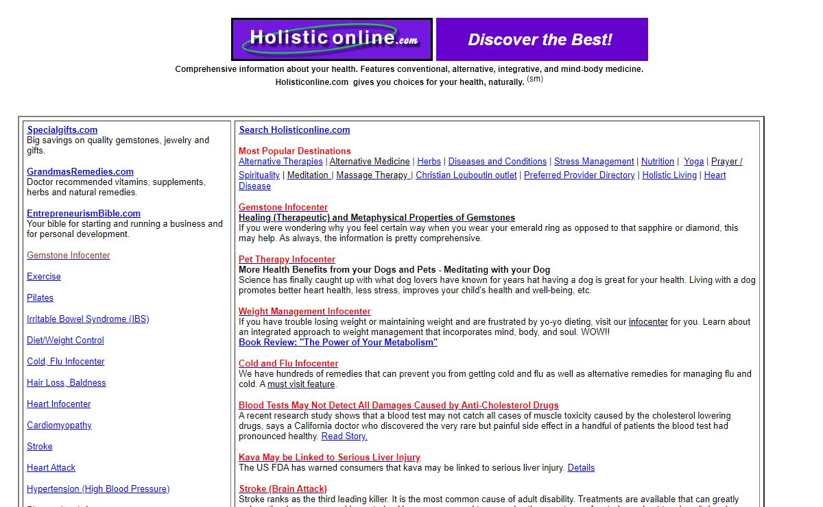 Alternative Medicine, Complementary Medicine, Integrative Medicine, Mind-Body Medicine, Herbs, Nutrition