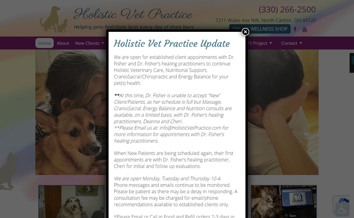 Veterinarian in North Canton, OH | Holistic Veterinary Practice