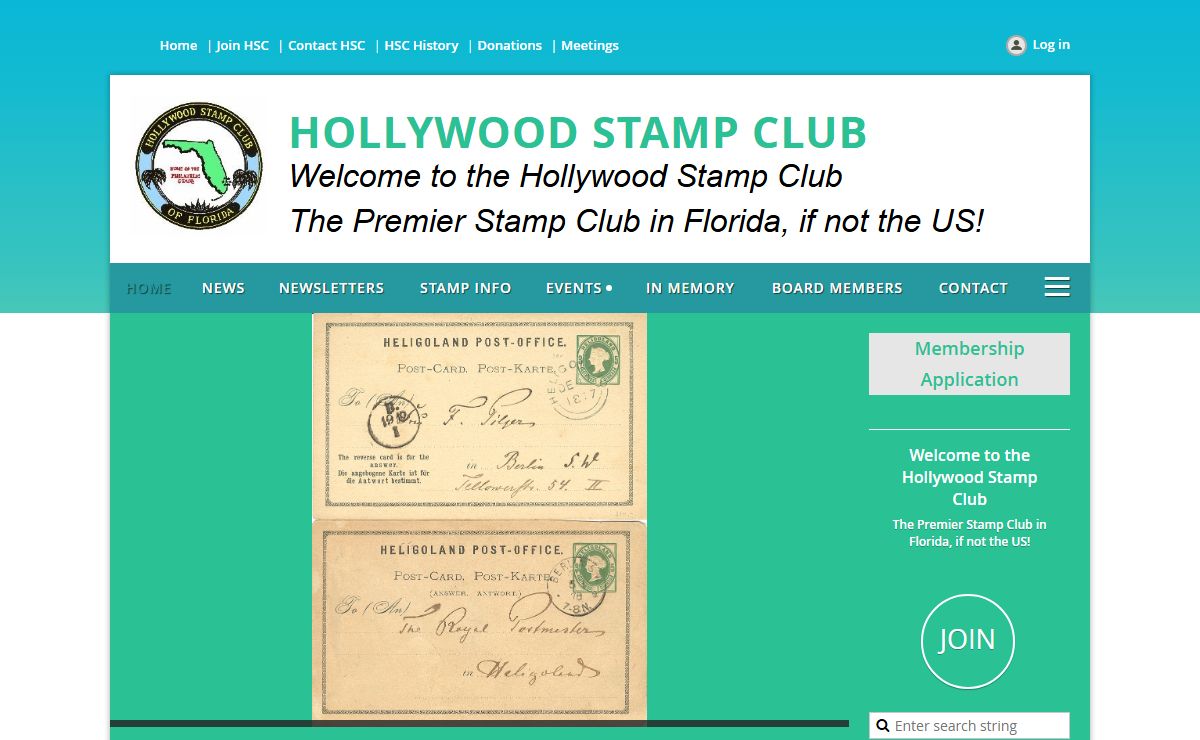 Hollywood Stamp Club - Home