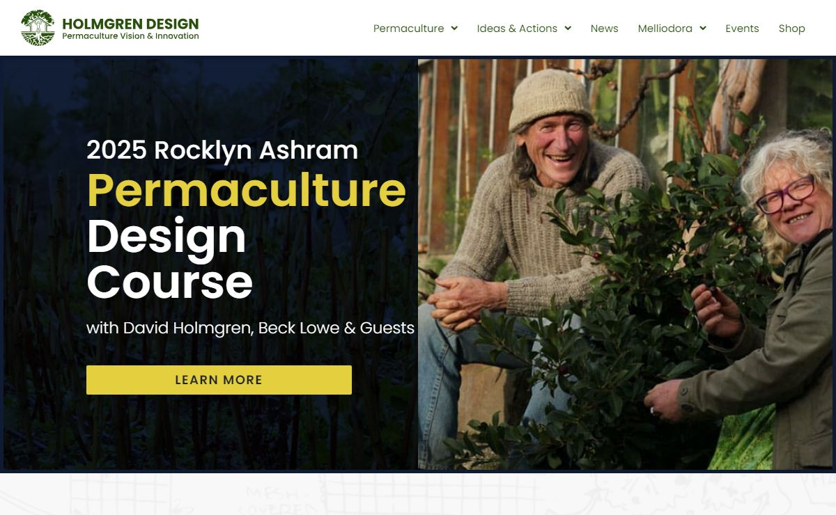 Holmgren Design - Permaculture Innovation and Vision