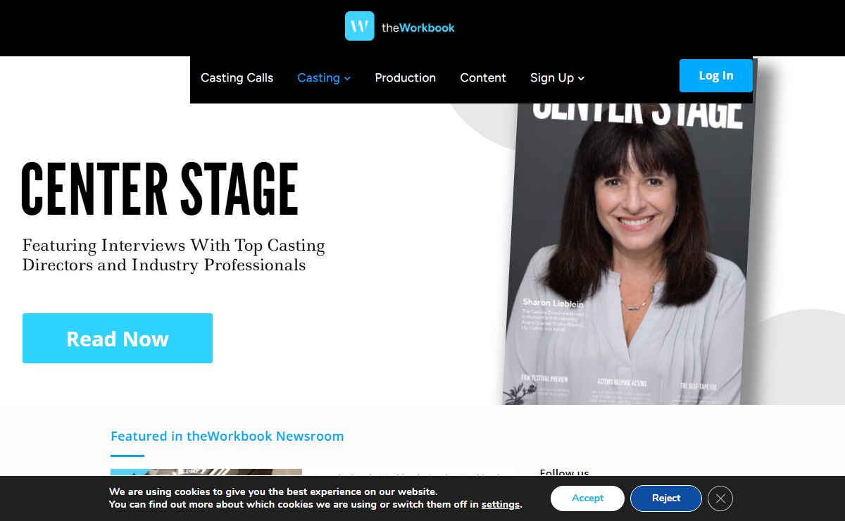 Home-theWorkbook - Casting Workbook