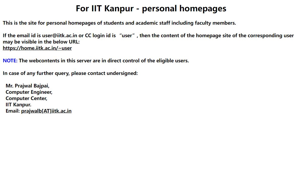 Homepage