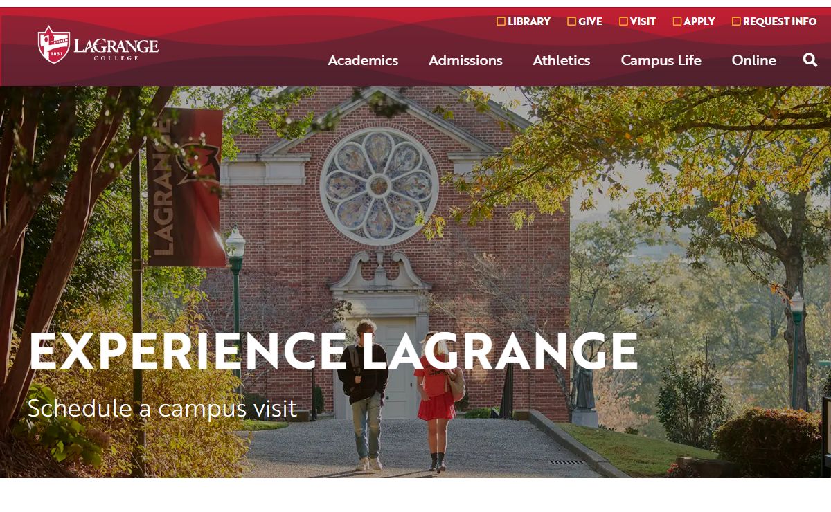 LaGrange College - a four year, private college in Georgia