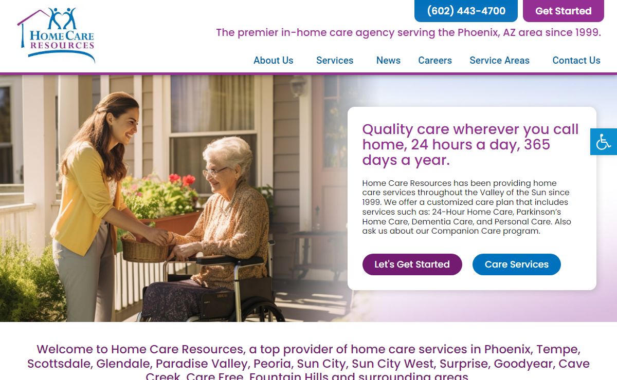 Top Home Care in Phoenix, AZ by Home Care Resources