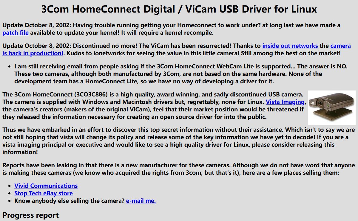 HomeConnect USB Driver for Linux