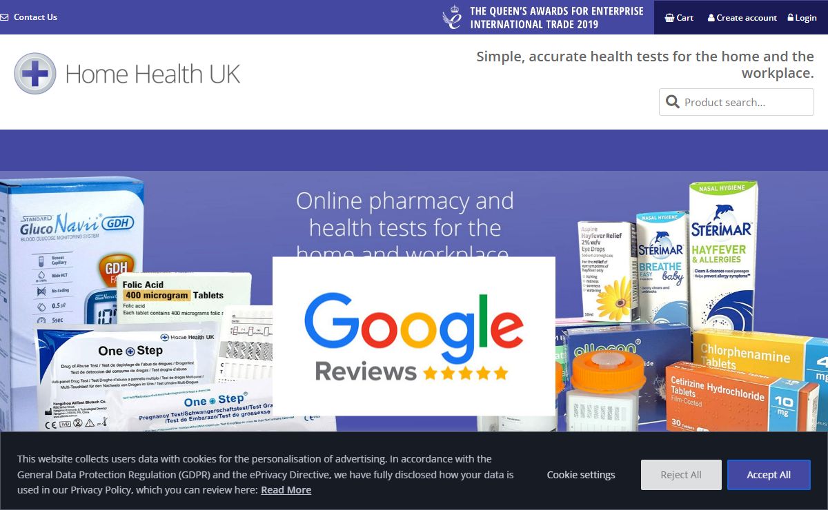 Online Pharmacy With Home Delivery Service - Home Health UK
