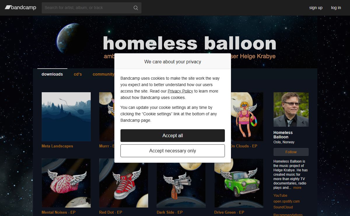 Music | Homeless Balloon