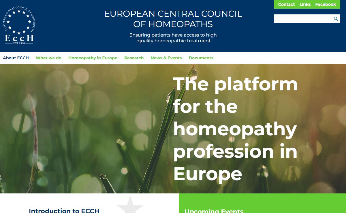 European Central Council of Homeopaths e.V. e.V.