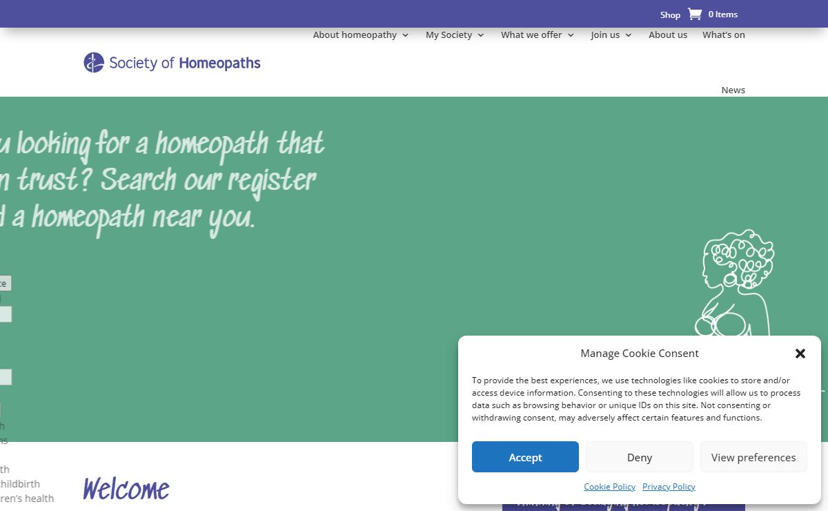 Home public - Society of Homeopaths