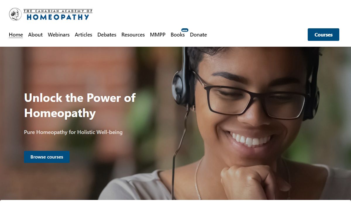 The Canadian Academy of Homeopathy