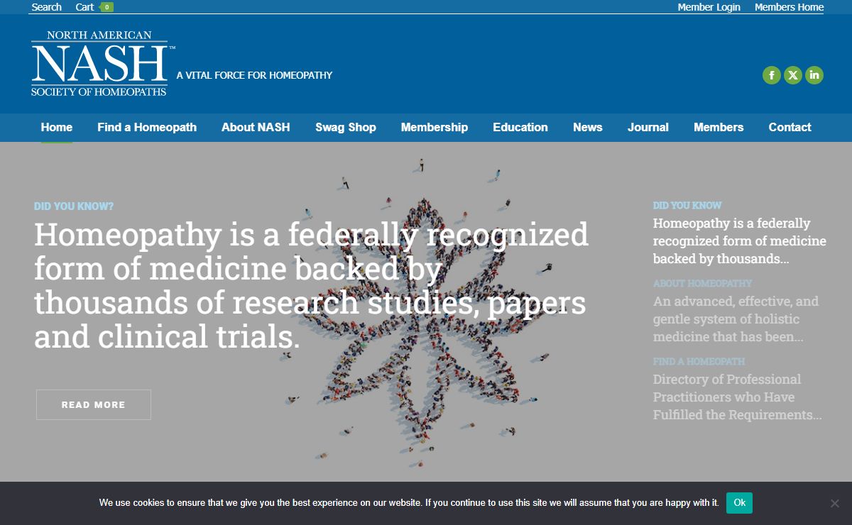 NASH | The North American Society of Homeopaths