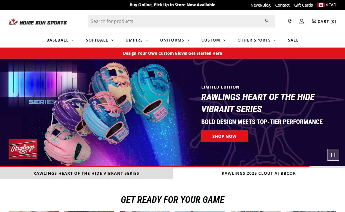 Baseball, Softball & Slowpitch Equiment, Clothing & Accessories – Home Run Sports