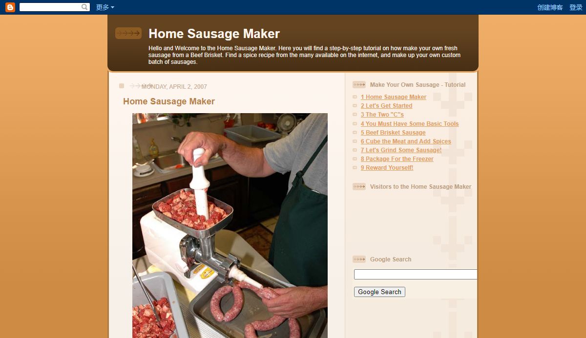 Home Sausage Maker