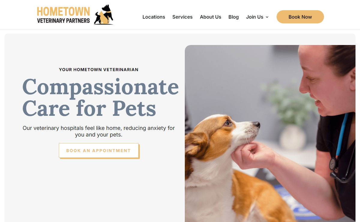 Hometown Veterinary Partners | Your Local Veterinary Practices
