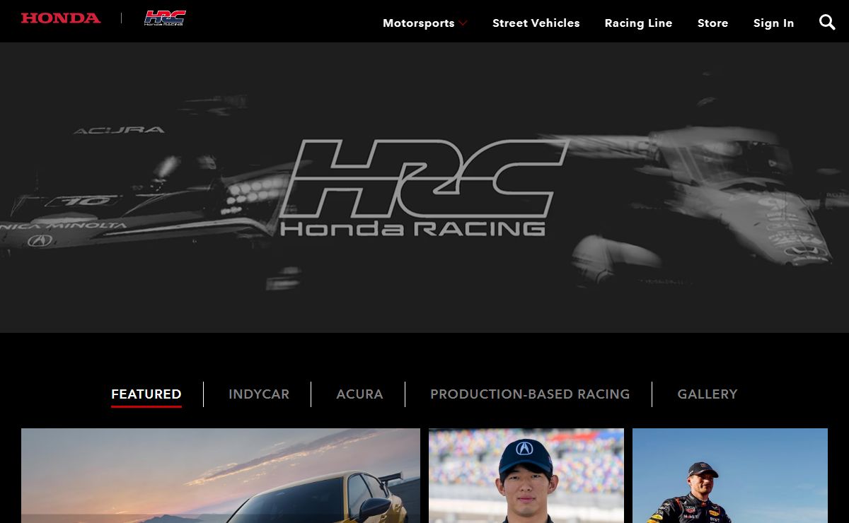Home | Honda Racing