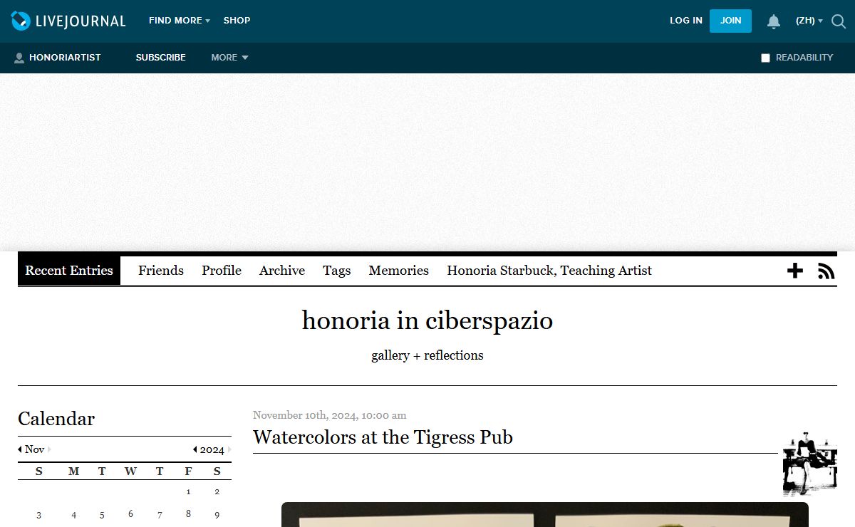 honoria in ciberspazio — LiveJournal