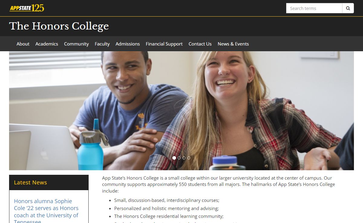 The Honors College | Appalachian State University