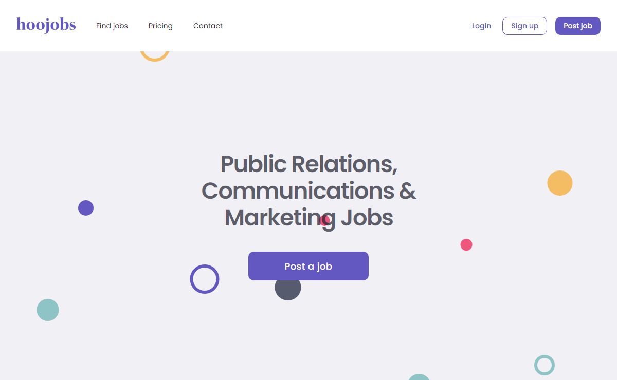Find Public Relations & Marketing Communication Jobs | Hoojobs