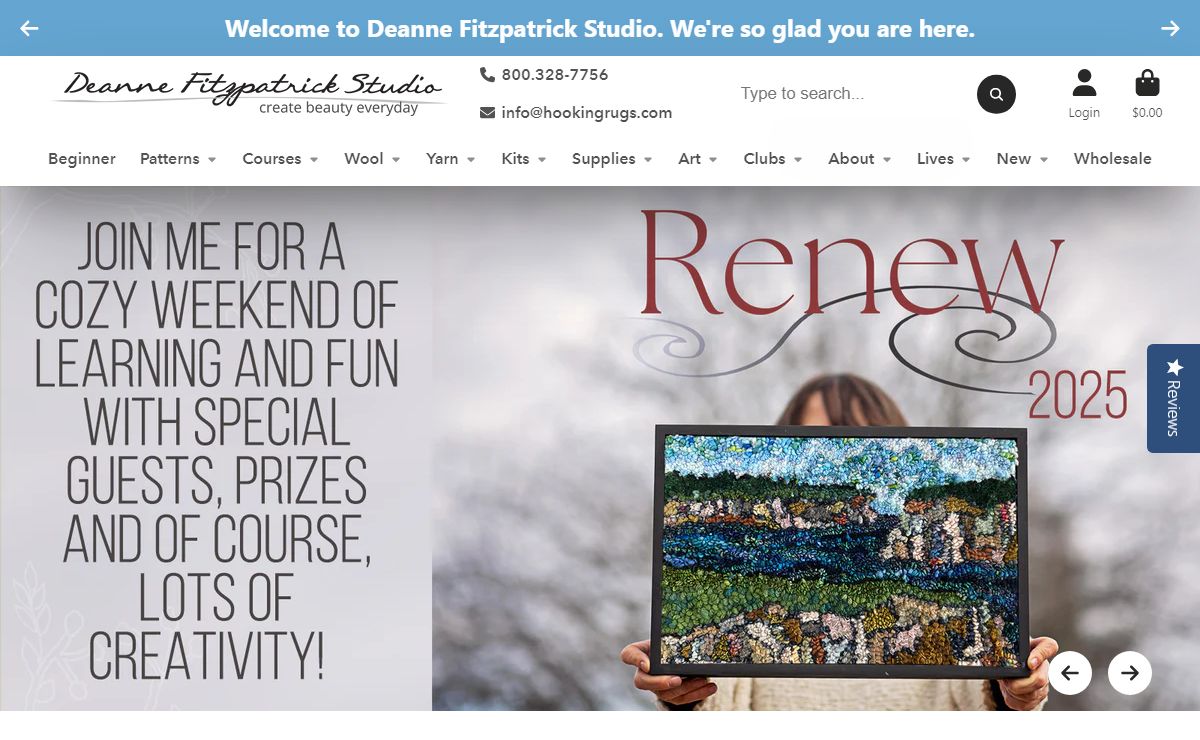 Deanne Fitzpatrick | Rug Hooking | rug hooking kits | – Deanne Fitzpatrick Rug Hooking Studio