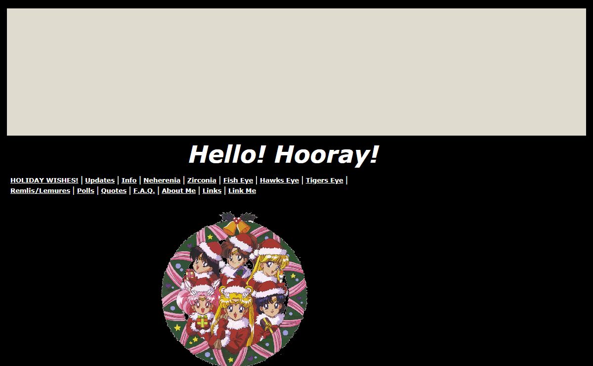 Hello! Hooray!