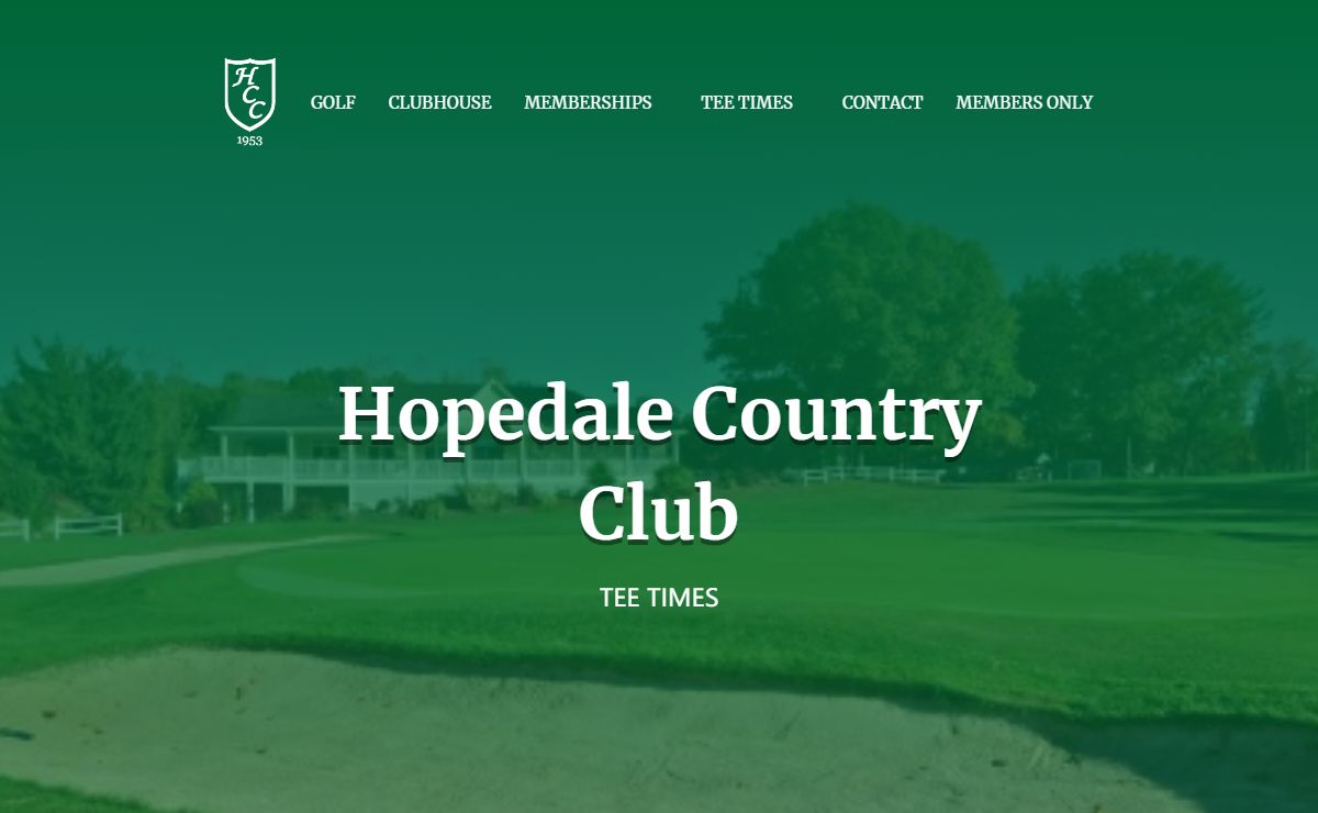 Hopedale CC | Hopedale, MA