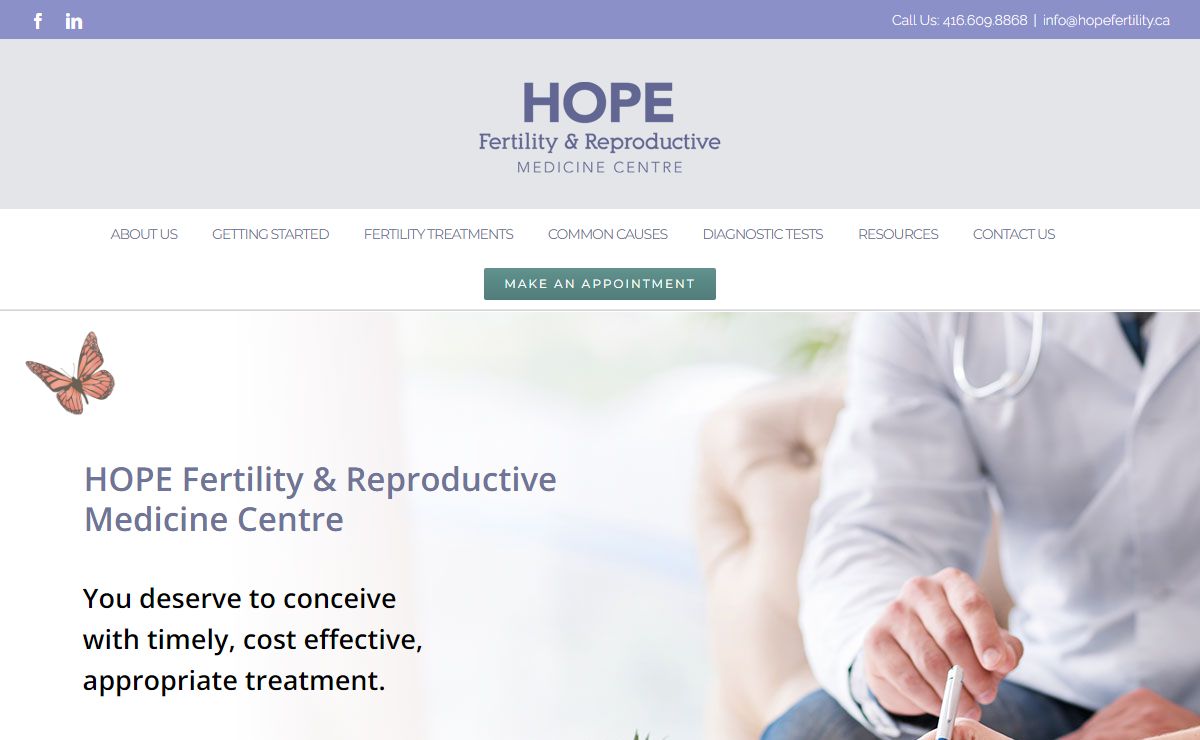 HOPE Fertility & Reproductive Centre – We're here to help.
