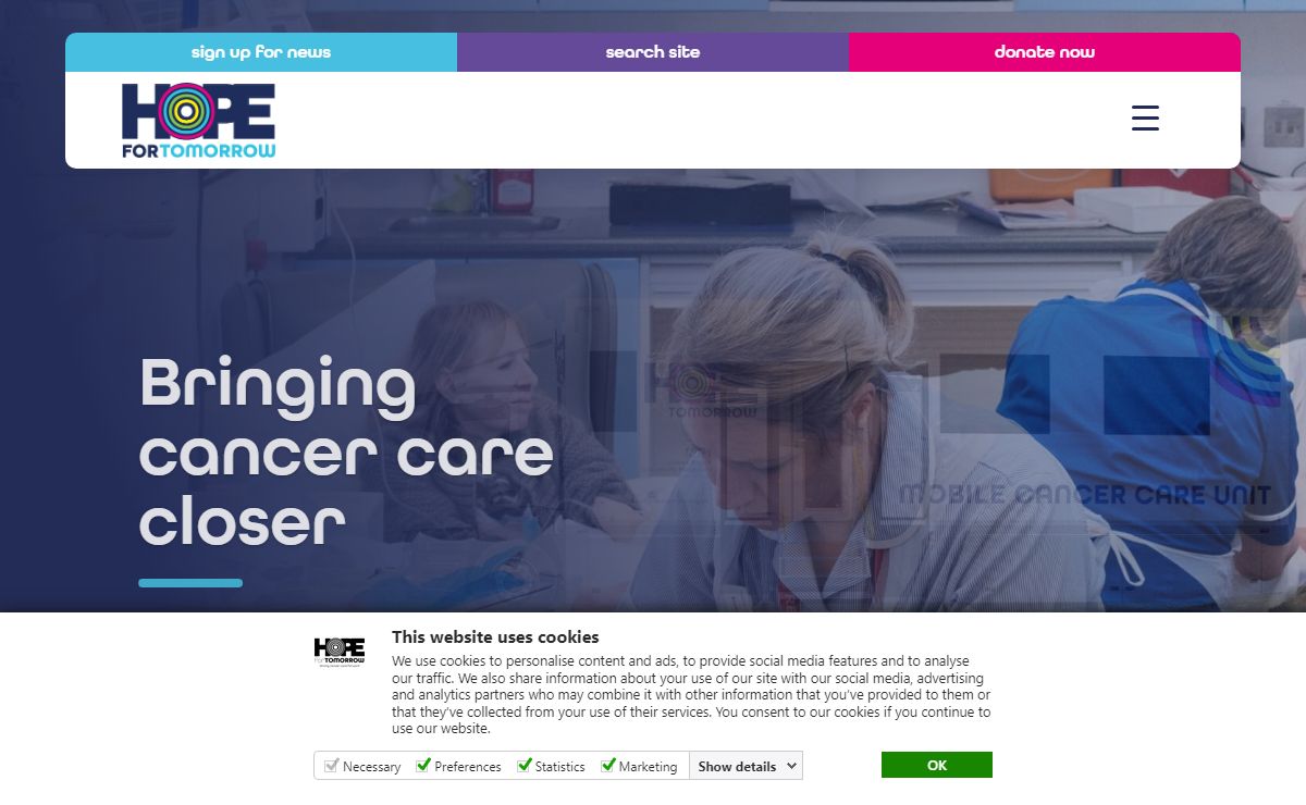 Hope For Tomorrow | Bringing cancer care closer to patients