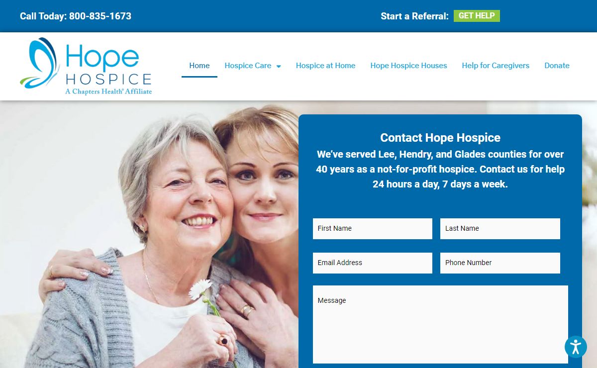 HOPE Hospice - Nationally Recognized Leader Provider of Exceptional End-of-Life Care