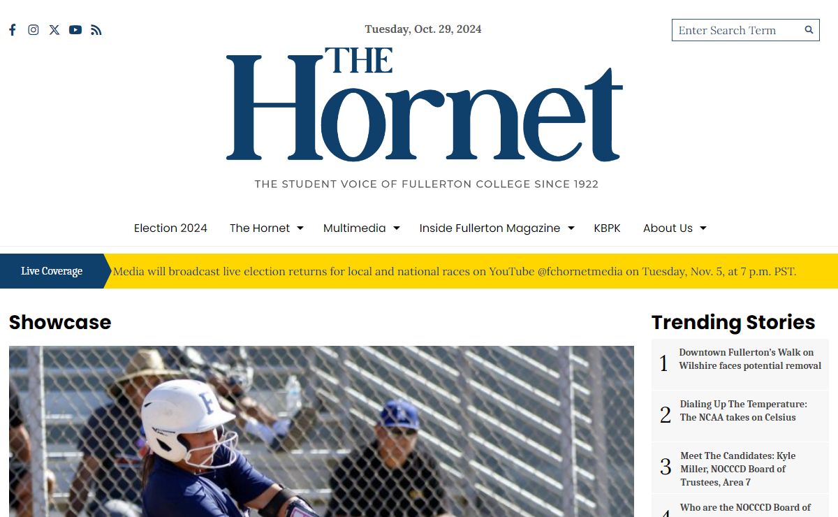 The Hornet – Serving the Fullerton Community Since 1922