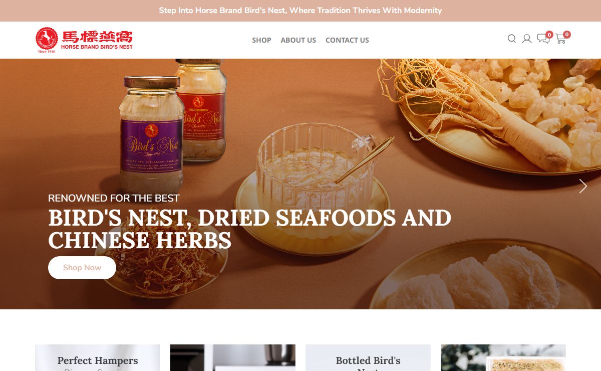 Horse Brand Abalone & Bird Nest Promotion in Singapore
