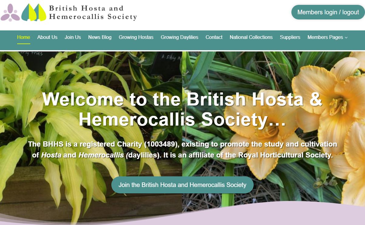 British Hosta and Hemerocallis Society – The BHHS is a registered Charity, existing to promote the study and cultivation of Hosta and Hemerocallis (daylilies)